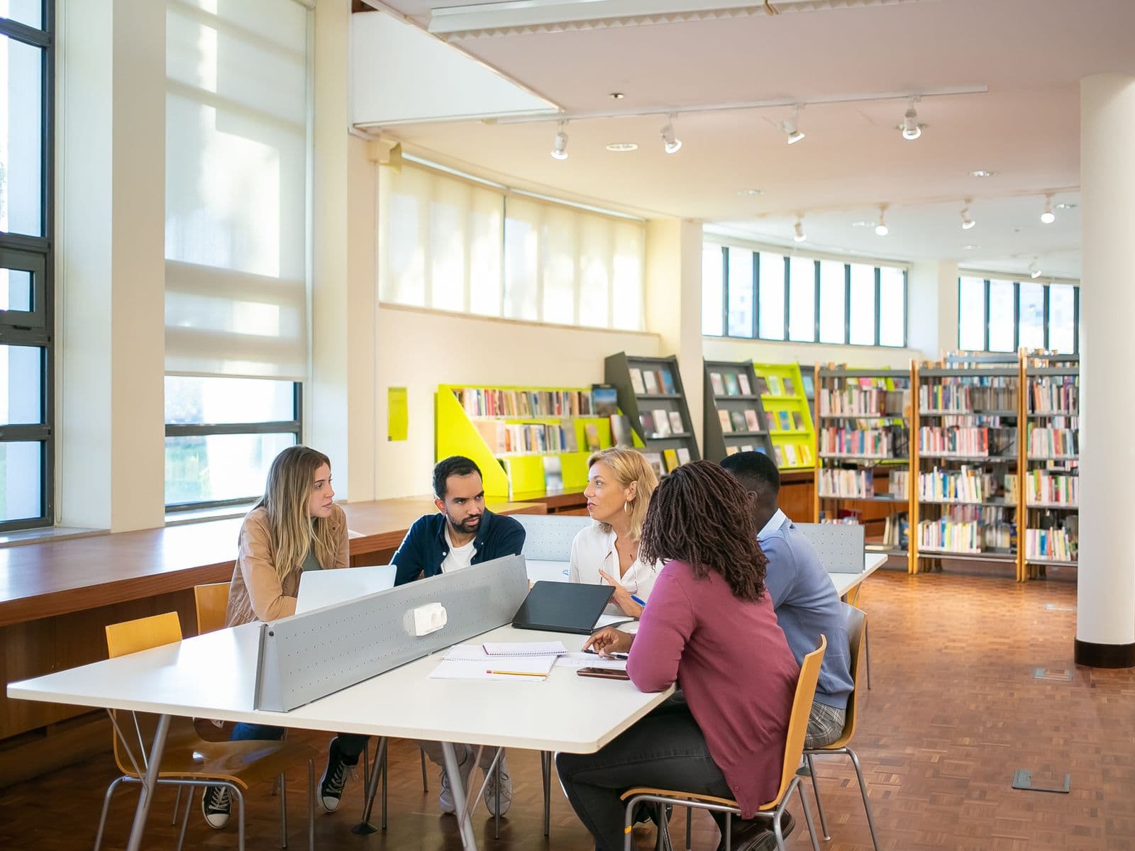 Student housing common room with a 24/7 self-serve market